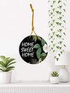 Home Sweet Home Round Wooden Wall Hanging